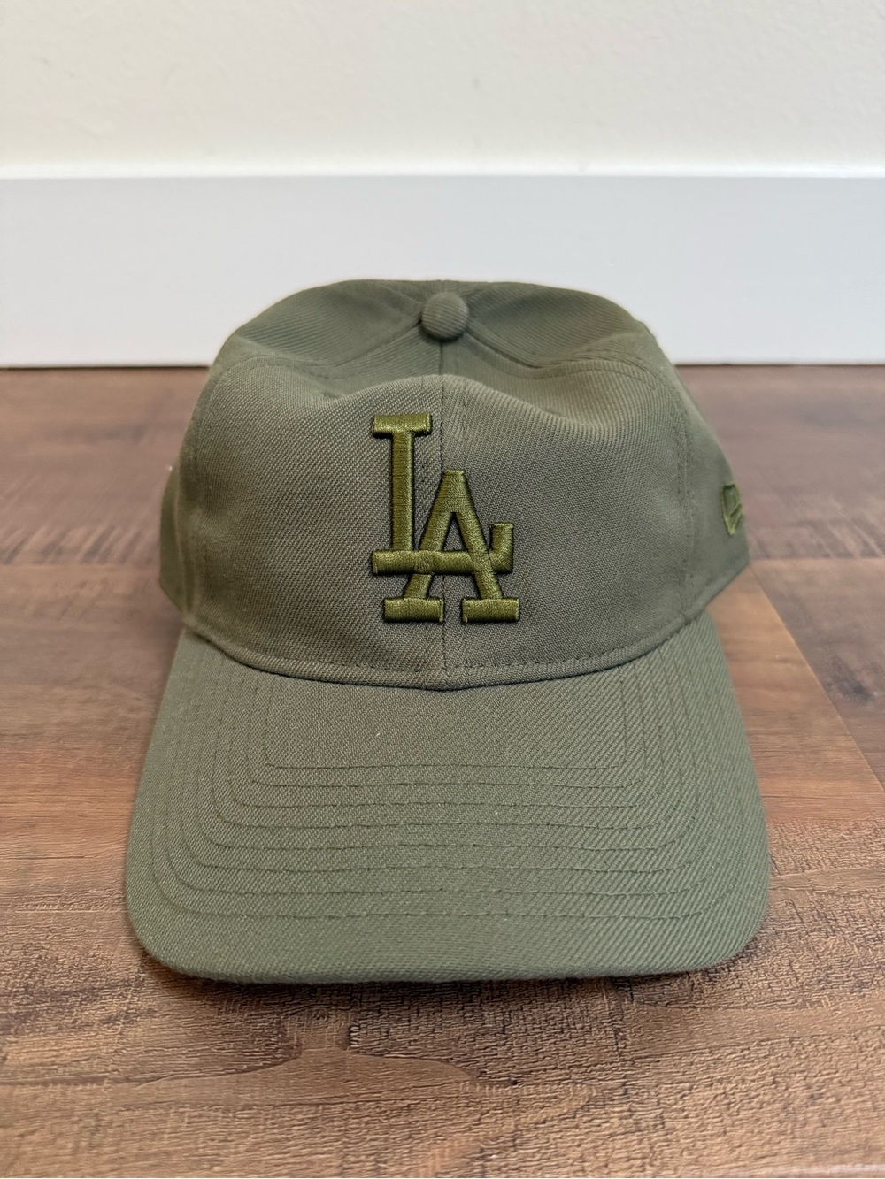 Olive Green Dodgers Hat
